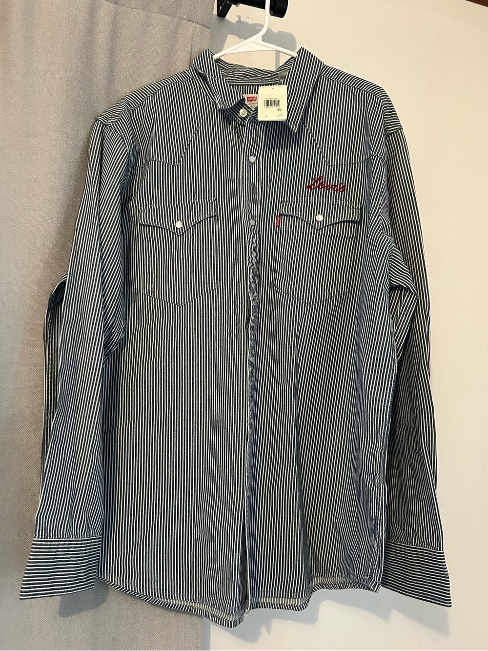 Levi's Men's Long Sleeve Western Shirt